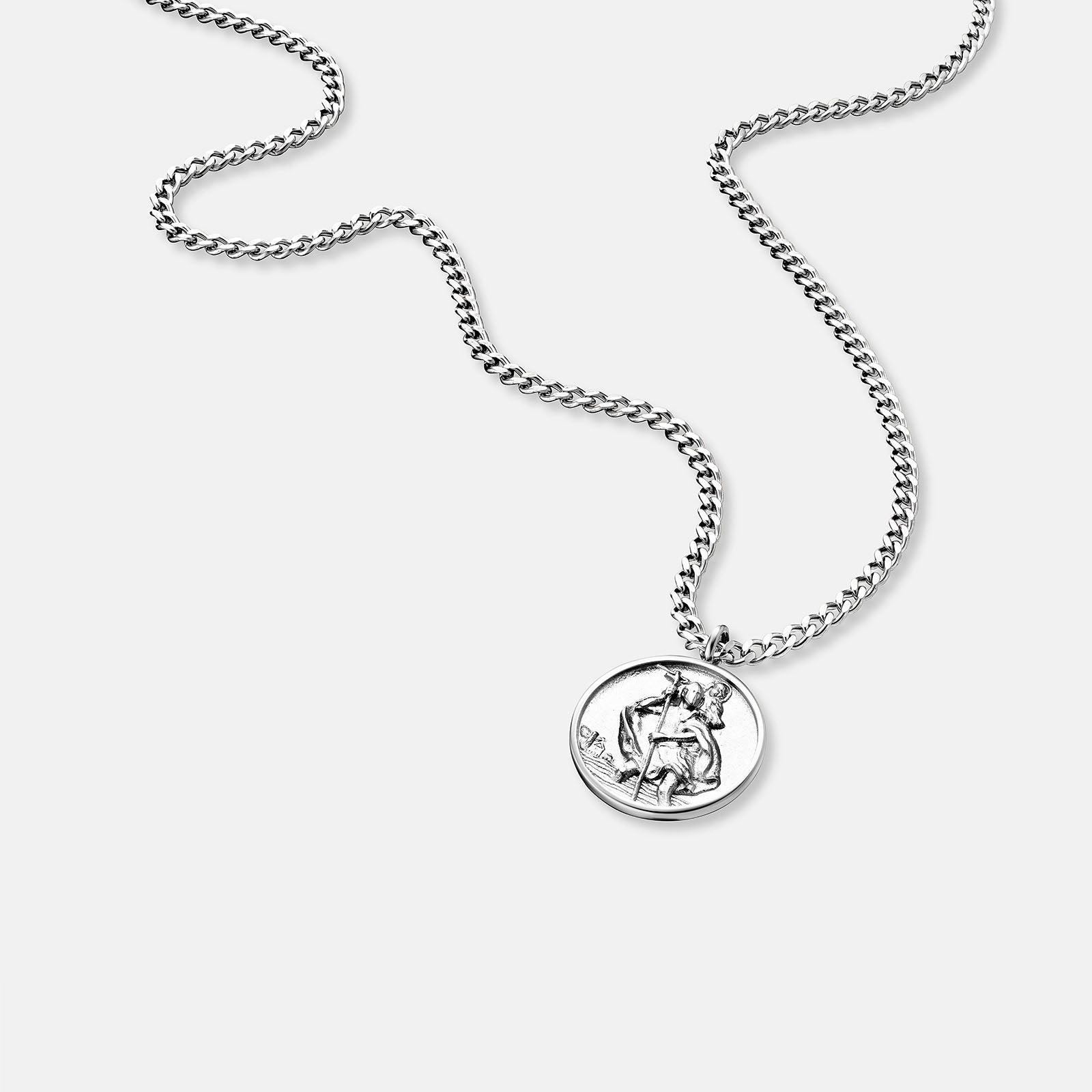 K12 - SILVER CHRISTOPHORUS CHAIN