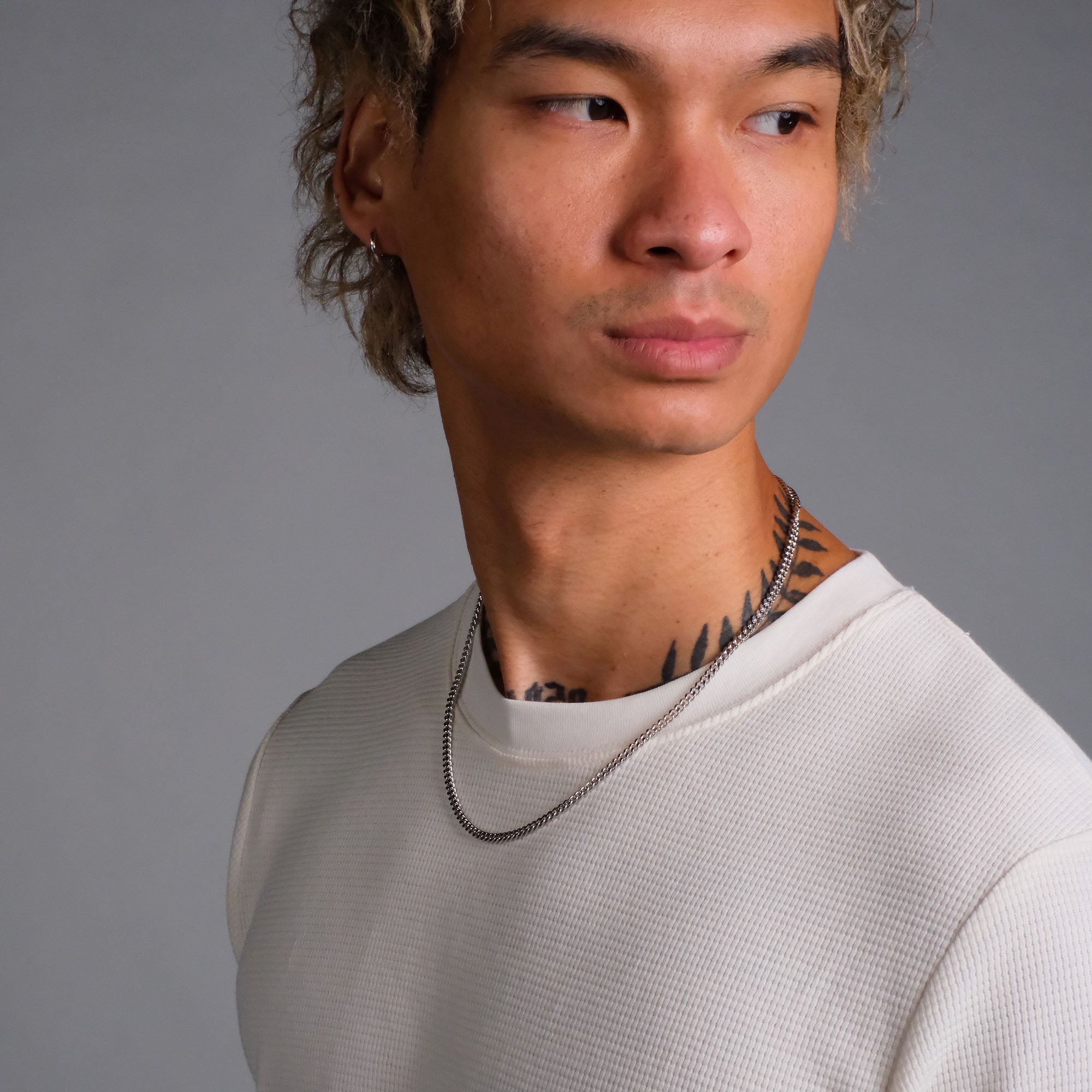 K12 - 925 SILVER CUBAN CHAIN - 4MM